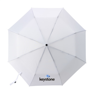 Logotrade advertising product image of: Michigan foldable RCS RPET umbrella 21 inch