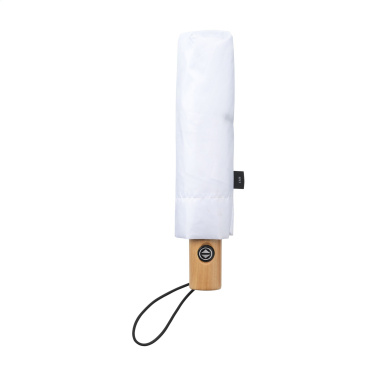 Logo trade promotional merchandise photo of: Michigan foldable RCS RPET umbrella 21 inch