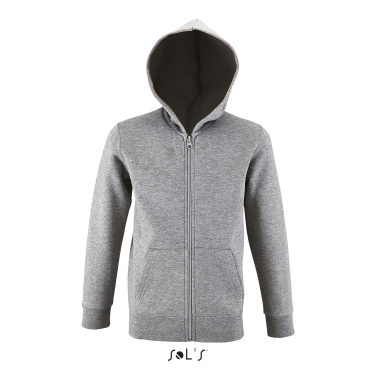 Logo trade business gifts image of: STONE KIDS ZIP HOODIE 260