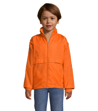 Logotrade promotional product image of: SURF KIDS WINDBREAKER 210g