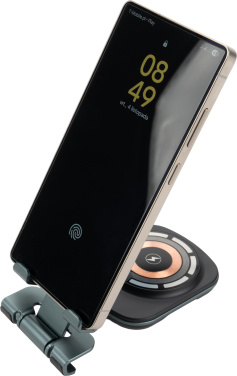 Logotrade corporate gift picture of: Phone holder with wireless charger