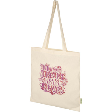 Logotrade corporate gift image of: Odisha 100 g/m² OCS organic tote bag 7L