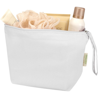 Logotrade promotional giveaway picture of: Odisha 180 g/m² OCS organic large accessory pouch 3L