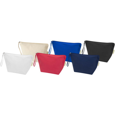 Logotrade promotional giveaway picture of: Odisha 180 g/m² OCS organic large accessory pouch 3L