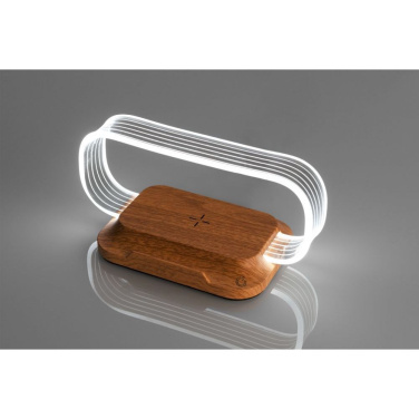 Logo trade promotional giveaways image of: Phone stand with wireless charger JEROME Pierre Cardin