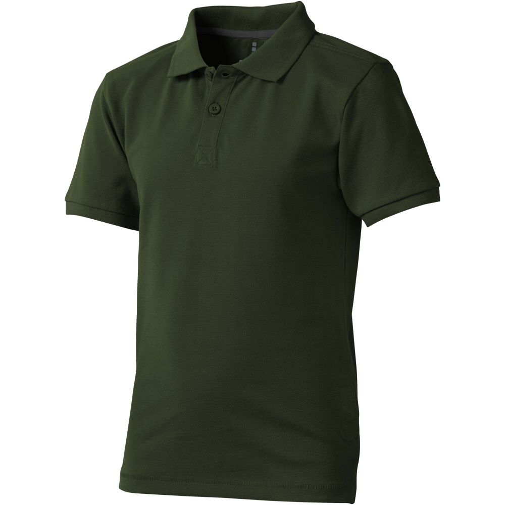 Logo trade promotional merchandise photo of: Calgary short sleeve kids polo