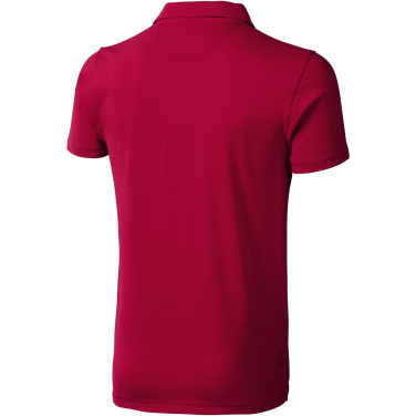 Logo trade promotional merchandise image of: Markham short sleeve men's stretch polo