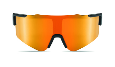 Logotrade promotional item image of: Mirrored sports sunglasses