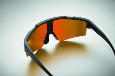 Logo trade promotional merchandise image of: Mirrored sports sunglasses