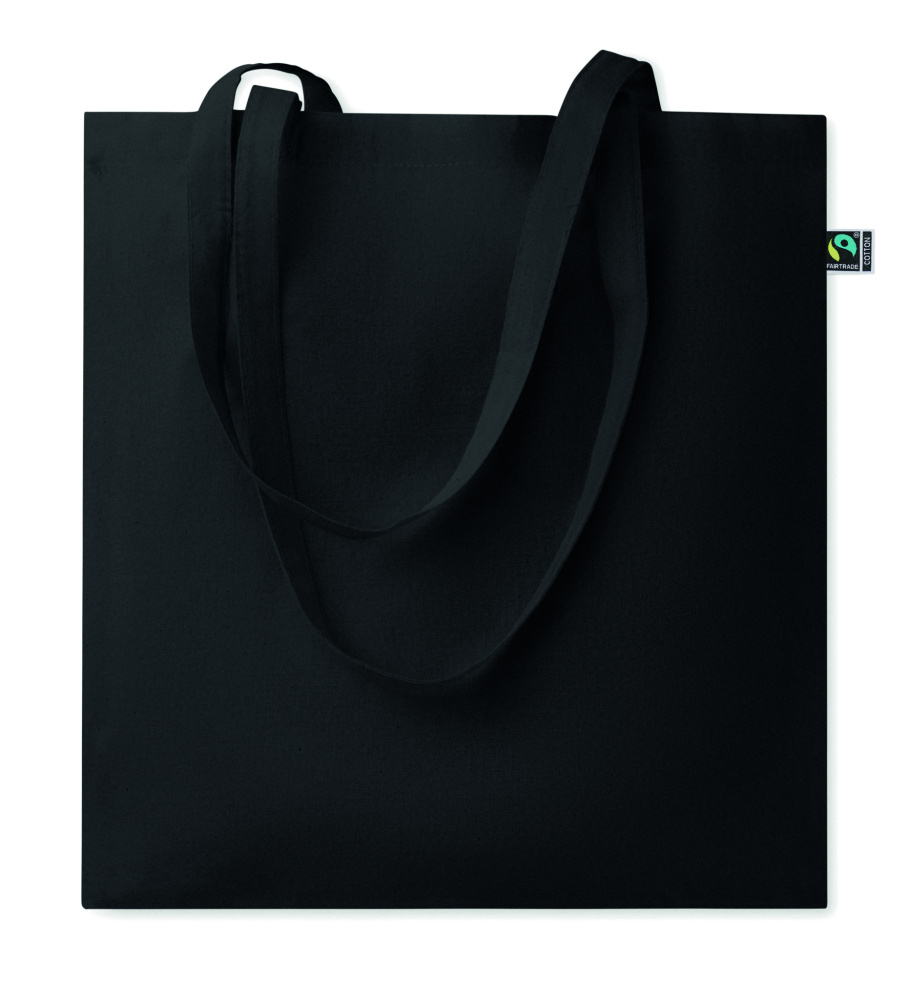 Logo trade business gift photo of: Shopping bag Fairtrade 180gr