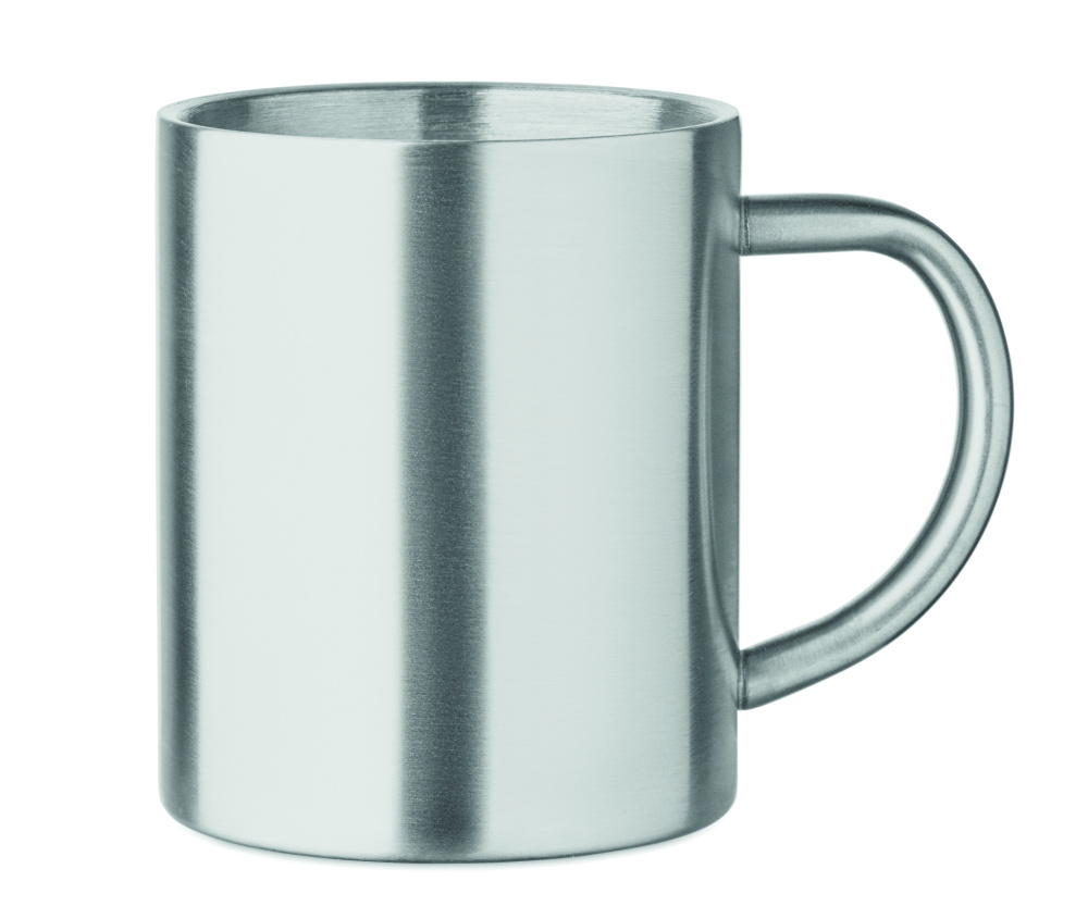 Logo trade advertising products picture of: Recycled stainless steel mug