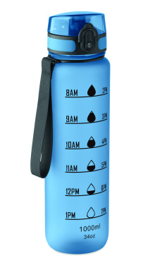 Logotrade promotional gift image of: Sports water bottle RPET 1L