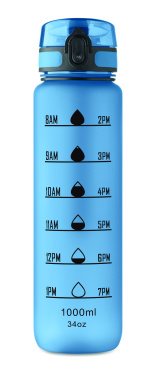 Logotrade promotional merchandise picture of: Sports water bottle RPET 1L