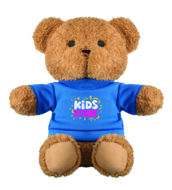 Logotrade promotional item picture of: Teddy bear with t-shirt 23 cm