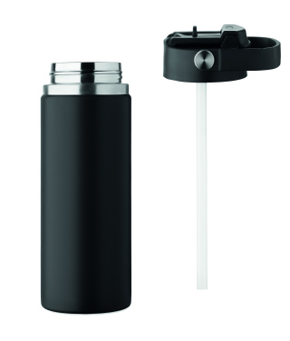 Logo trade promotional items image of: Double wall bottle 500 ml