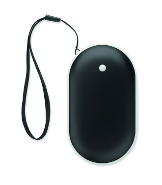 Logo trade business gifts image of: Aluminium electric hand warmer