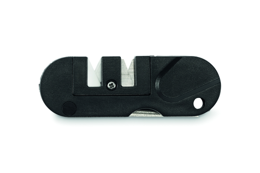 Logo trade business gifts image of: Pocket-sized knife sharpener