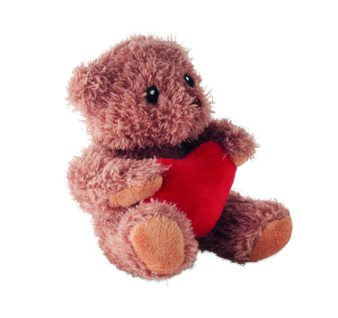 Logotrade promotional product picture of: Teddy bear plush with heart