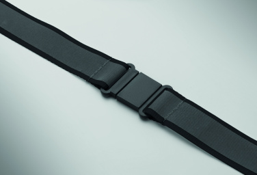 Logo trade corporate gifts image of: Reflective RPET lanyard