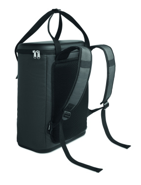 Logo trade promotional merchandise photo of: Cooler rucksack 600D RPET