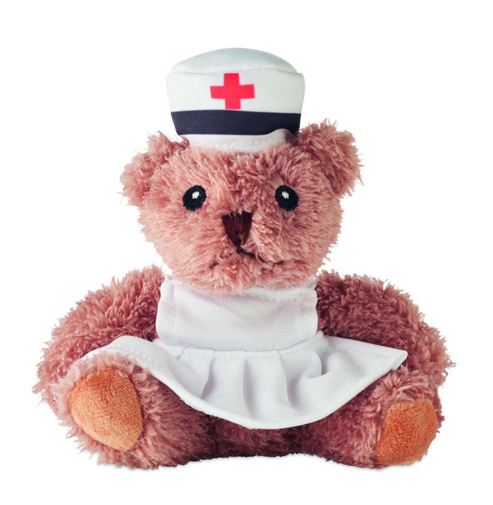 Logotrade promotional merchandise image of: Teddy bear plush nurse