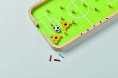 Logo trade promotional gift photo of: Wooden soccer game