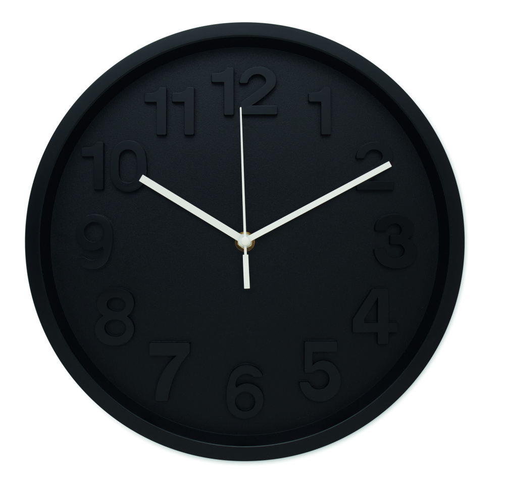 Logotrade corporate gift picture of: Wall clock in PP