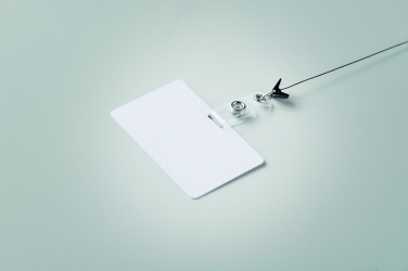 Logo trade corporate gift photo of: Lanyard badge 54 x 86mm