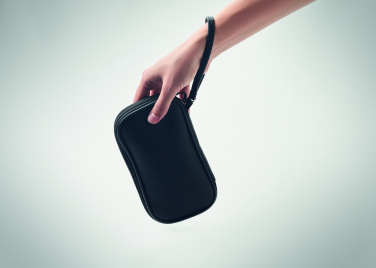 Logo trade business gift photo of: Tech organiser pouch 600D RPET