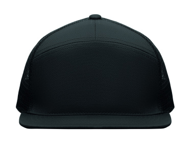 Logotrade promotional products photo of: 7 panel flat visor cap