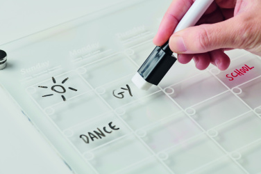 Logotrade promotional merchandise photo of: Magnetic acrylic planner