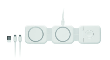 Logo trade corporate gift photo of: Foldable charging station
