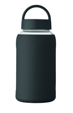 Logo trade promotional merchandise picture of: High borosilicate glass bottle