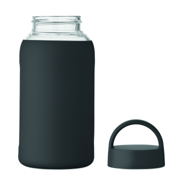 Logo trade promotional products image of: High borosilicate glass bottle