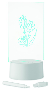 Logo trade promotional items picture of: Light-up LED memo board