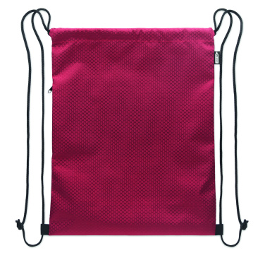 Logotrade corporate gifts photo of: Drawstring bag in 420D RPET
