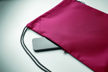 Logotrade advertising product image of: Drawstring bag in 420D RPET