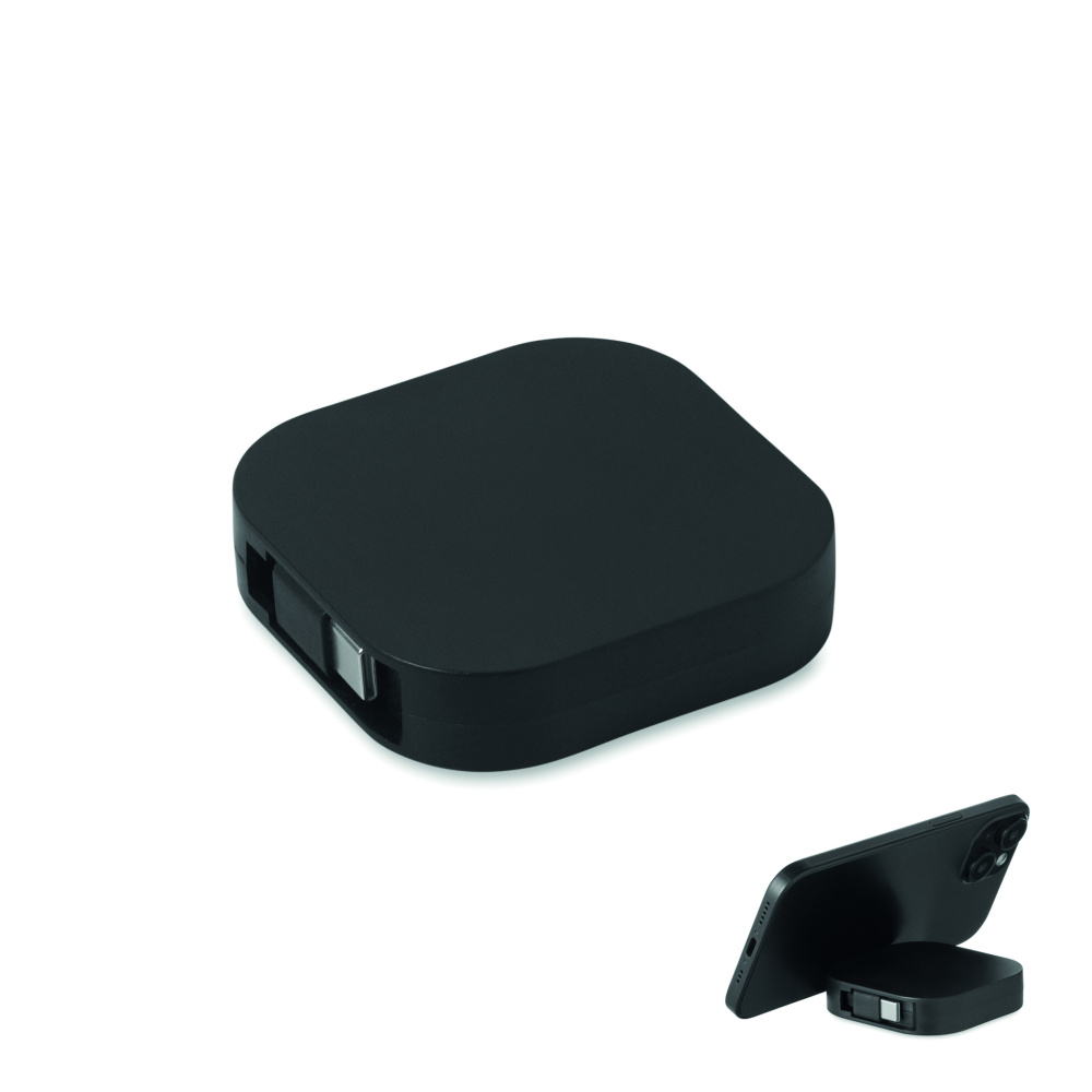 Logotrade promotional item image of: 100W retractable charging cable