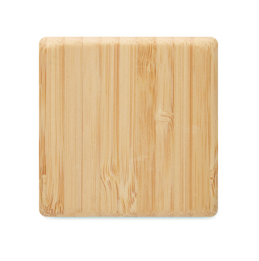 Logotrade advertising products photo of: Bamboo twist snooze timer