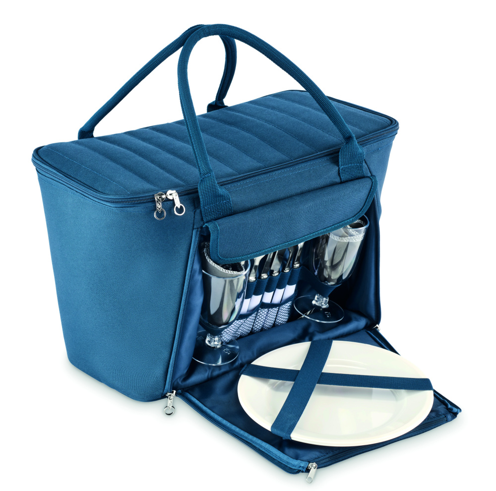 Logotrade corporate gift picture of: RPET picnic cooler bag