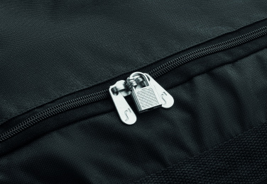 Logotrade promotional giveaway image of: Duffle bag trolley 600D RPET