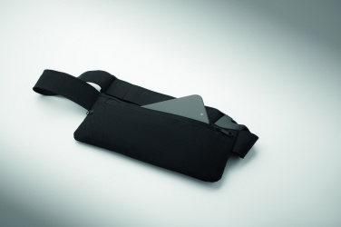 Logo trade corporate gifts image of: Sports waist bag 600D RPET