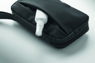 Logo trade promotional gifts image of: Toiletry bag 600D RPET