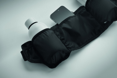 Logotrade promotional giveaway picture of: Sports waist bag 420D RPET