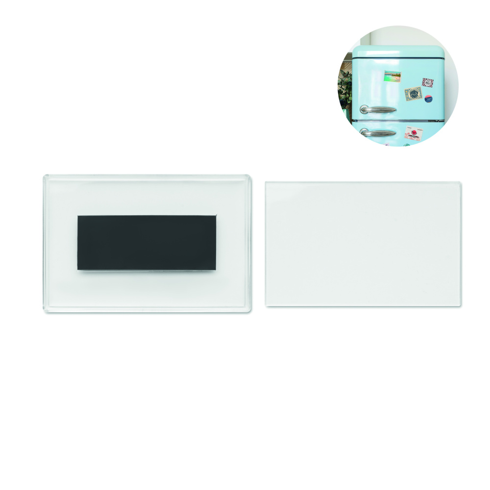 Logotrade promotional merchandise photo of: Acrylic photo magnet rectangula