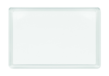 Logo trade promotional items picture of: Acrylic photo magnet rectangula