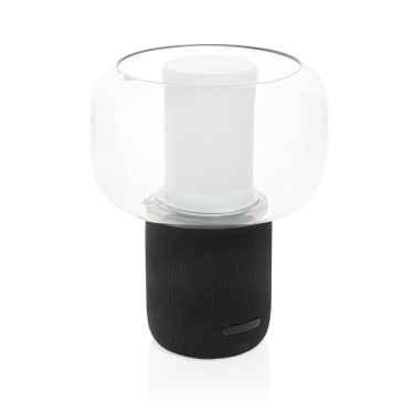 Logotrade promotional merchandise picture of: Lux RCS recycled plastic 10W speaker lamp