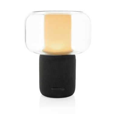 Logotrade promotional merchandise picture of: Lux RCS recycled plastic 10W speaker lamp