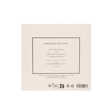 Logo trade advertising products image of: VINGA x TGL hand care gift set