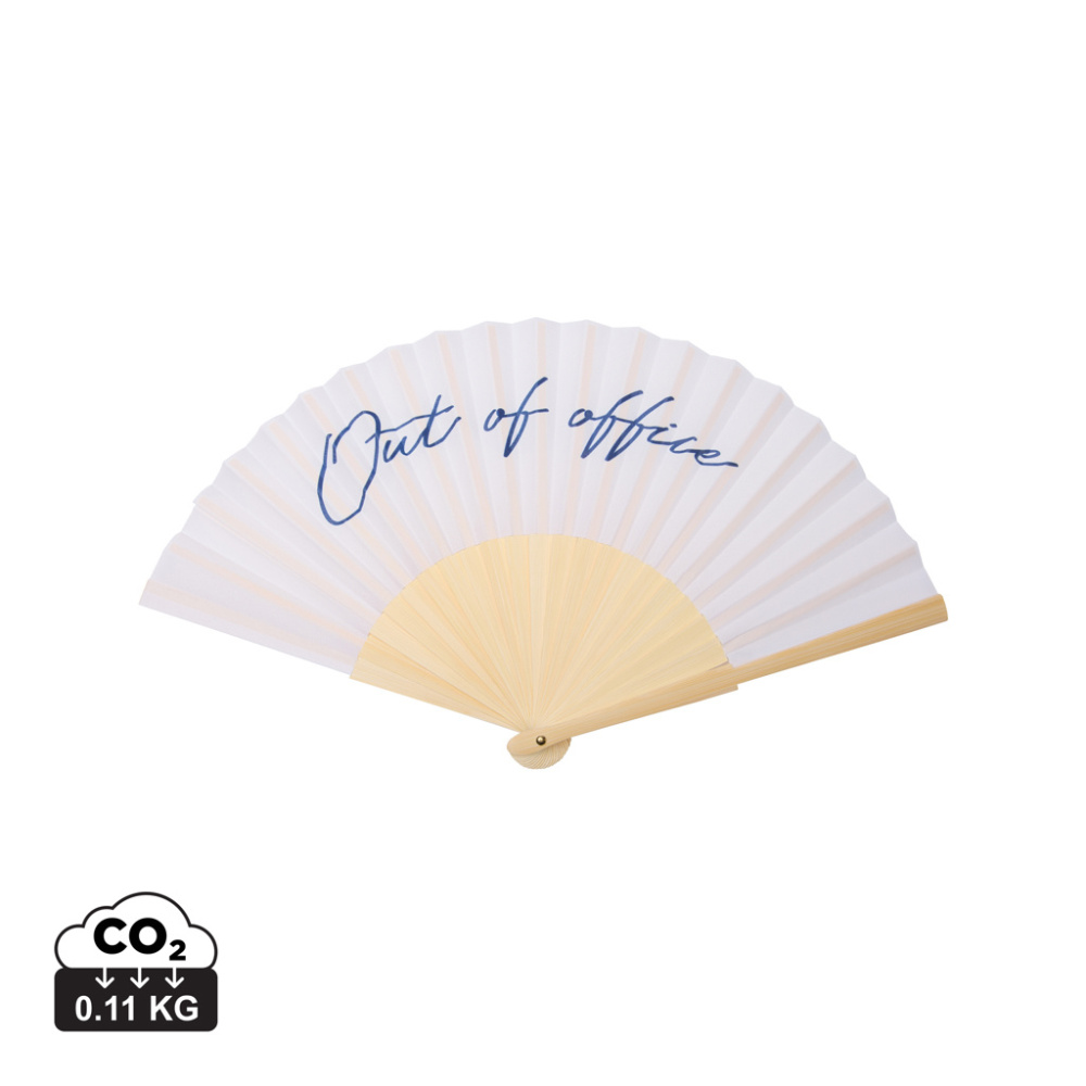 Logotrade promotional merchandise picture of: VINGA Out of office hand fan